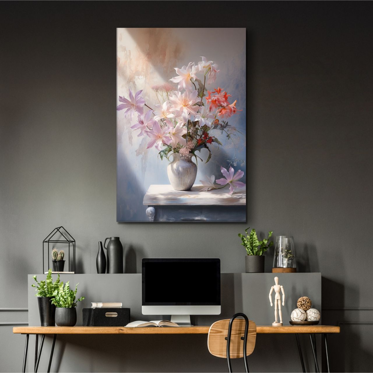 Soft Light Floral Bouquet