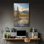 Autumn River Reflection