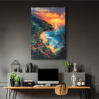 Mountain Moon Forest