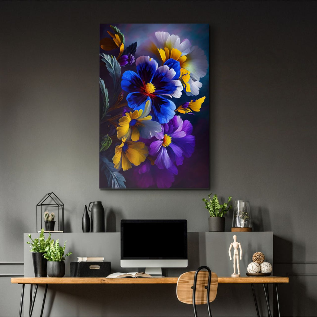 Jewel-Toned Floral Medley