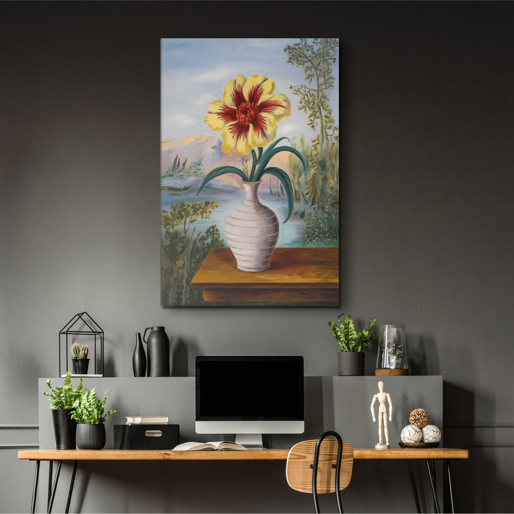 Surreal Floral Landscape