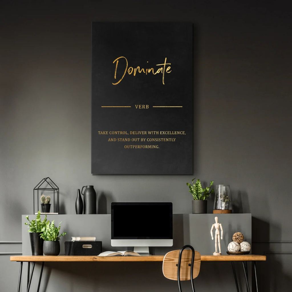 Dominate - Golden Black