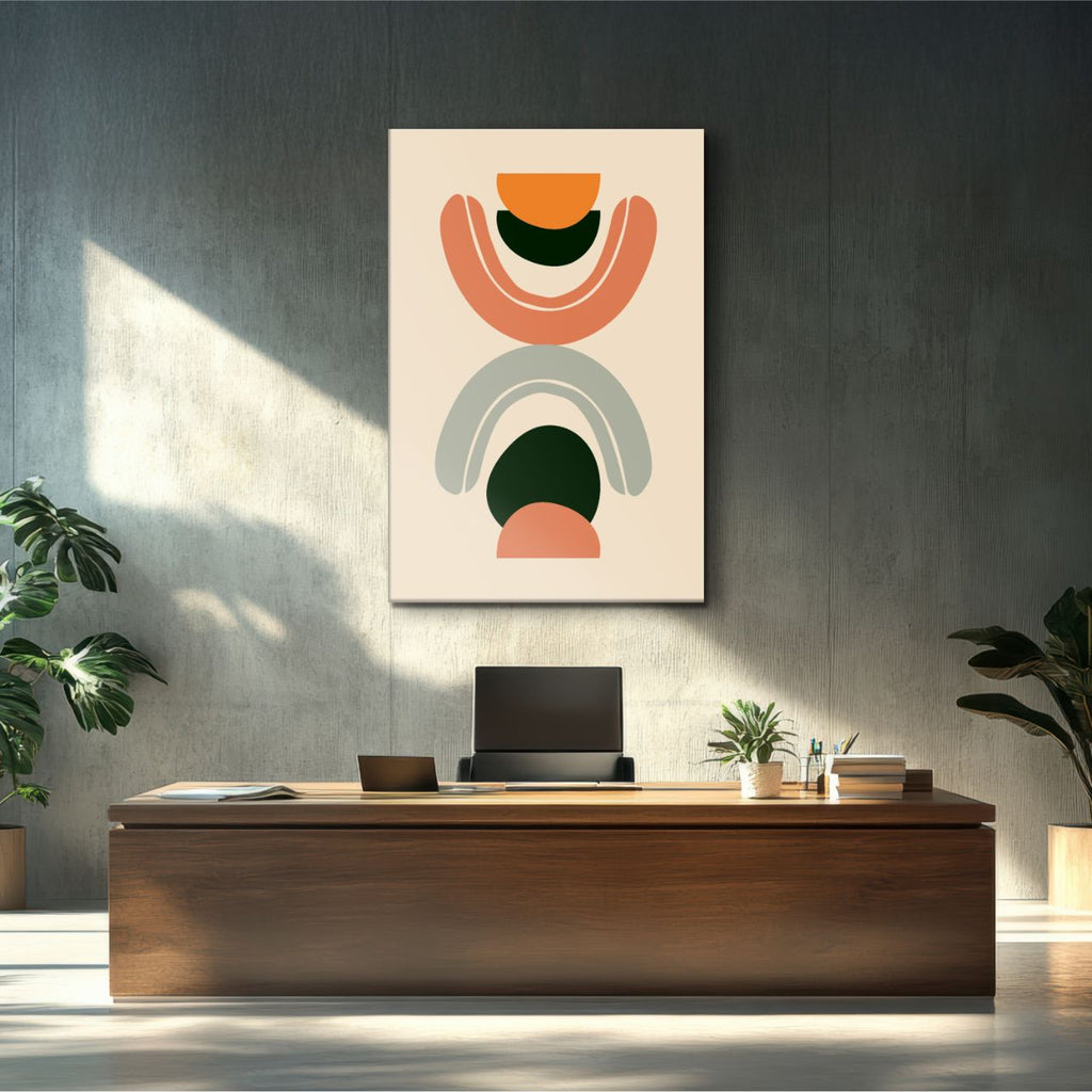 Abstract Boho Arch & Leaf - 3