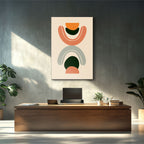 Abstract Boho Arch & Leaf - 3