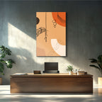 Abstract Boho Terracotta - 3