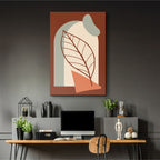 Abstract Boho Arch & Leaf - 1