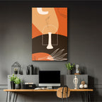 Abstract Boho Terracotta - 1