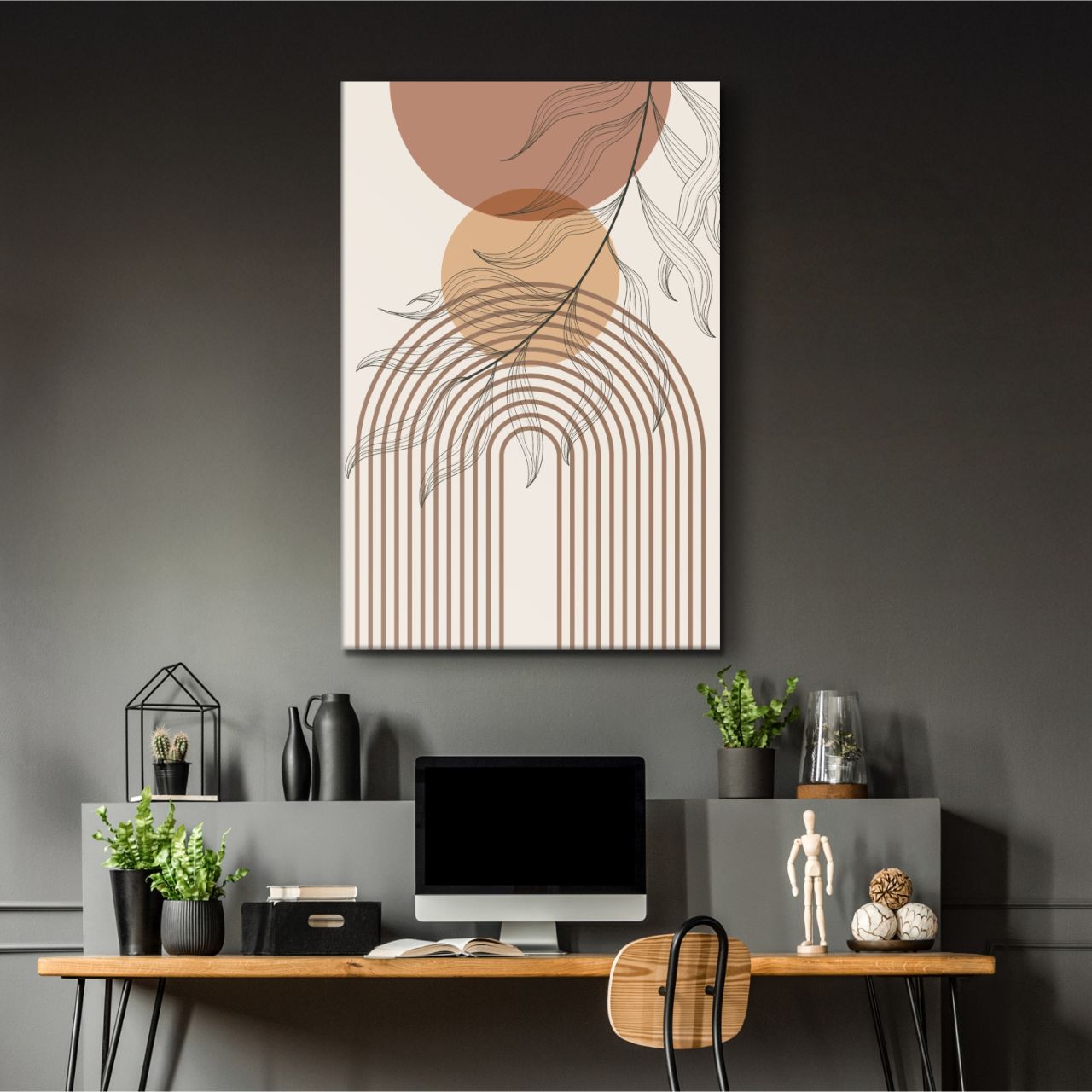 Abstract Boho Paint - 1