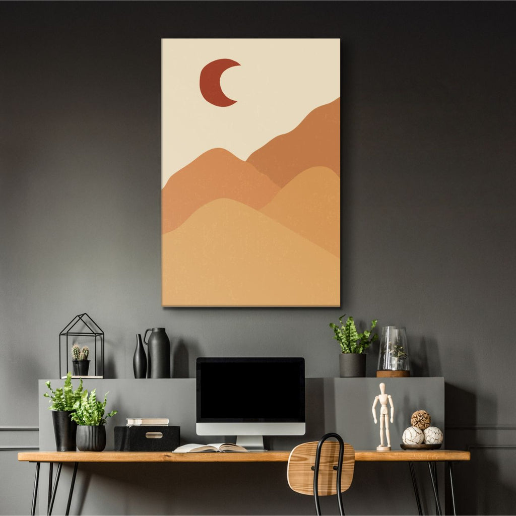 Boho Minimal Mountain - 1