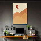 Boho Minimal Mountain - 1