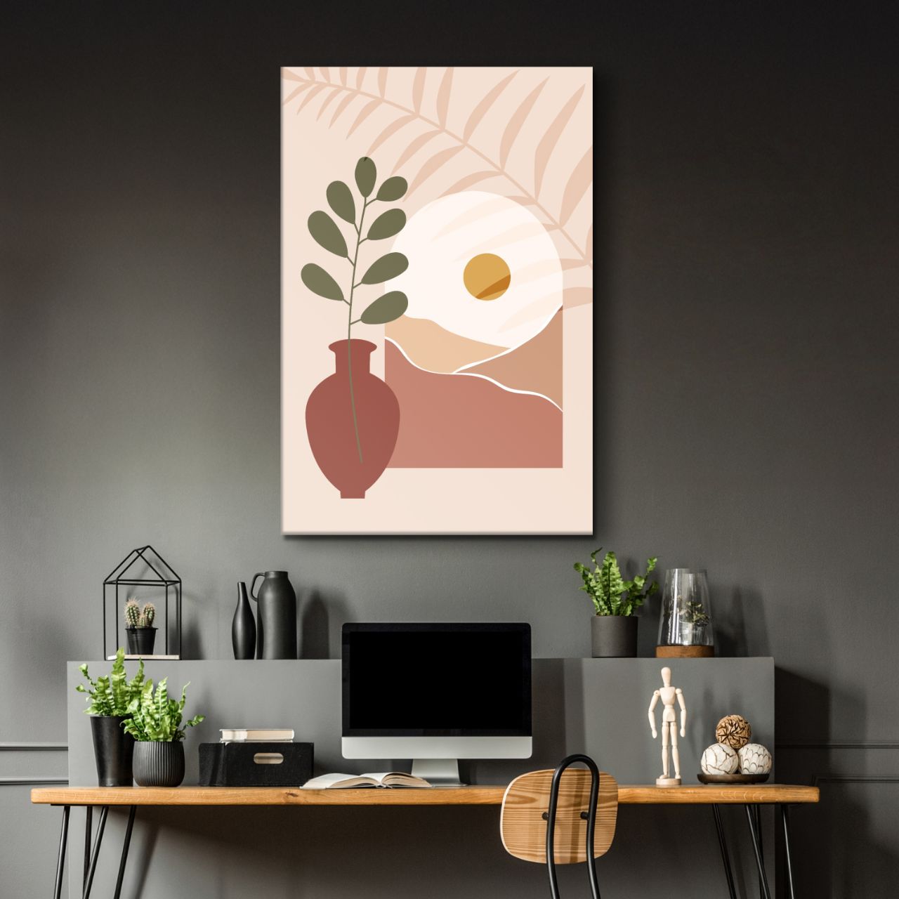 Abstract Boho Landscape - 2