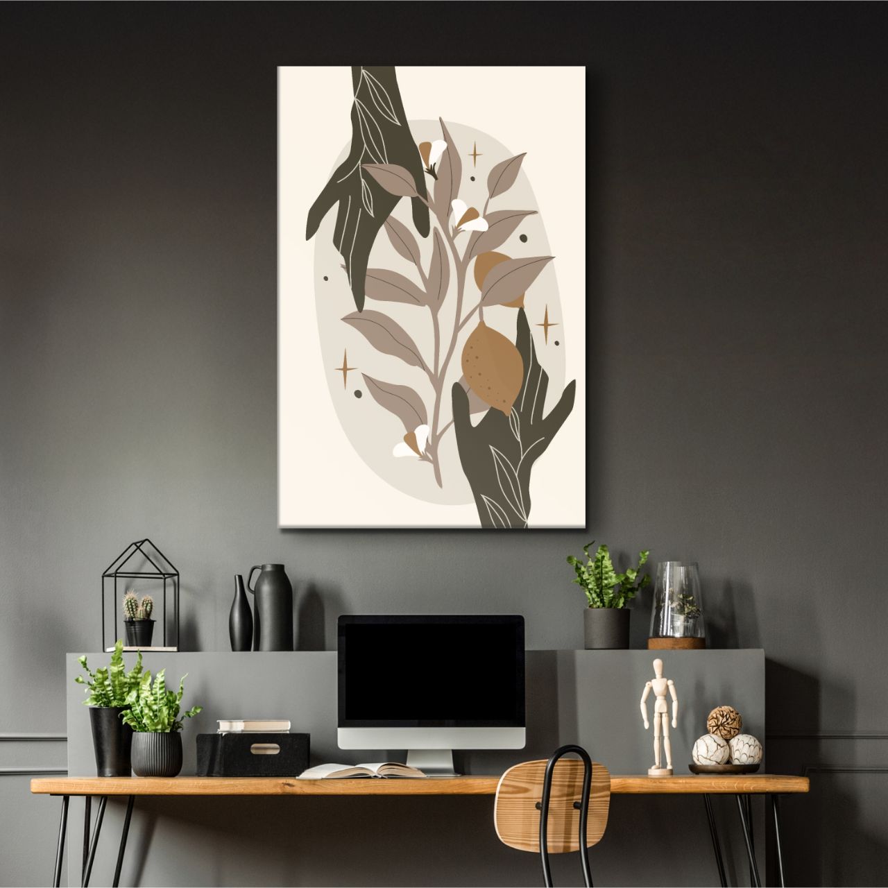 Muted Fruit and Foliage - 1