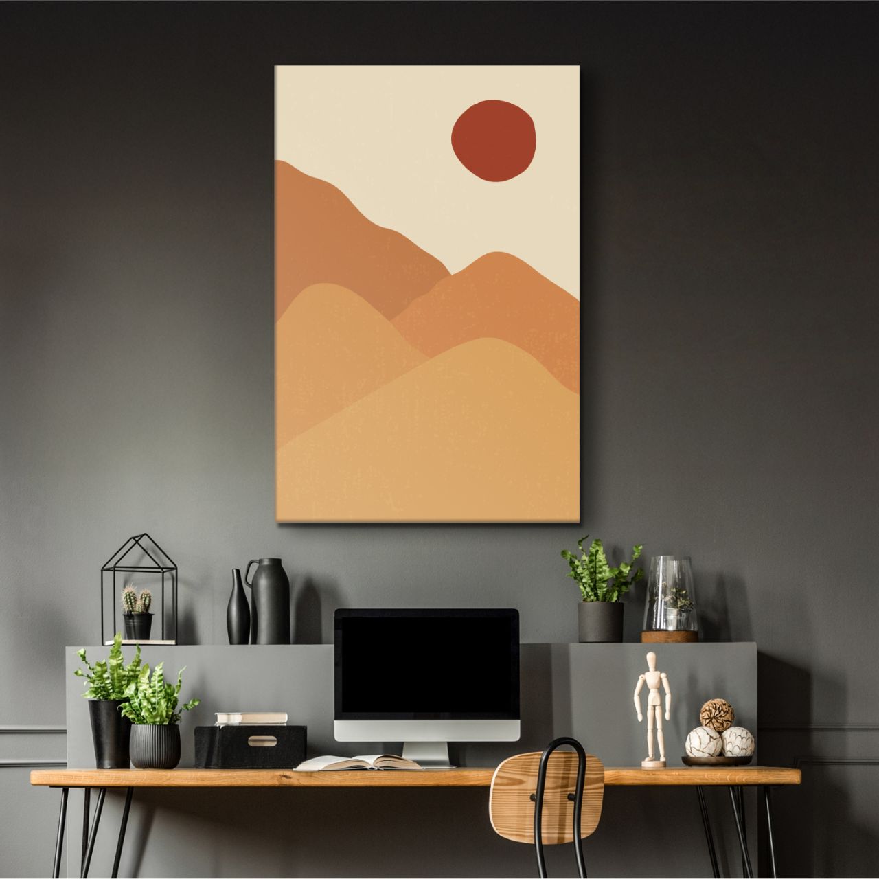 Boho Minimal Mountain - 2