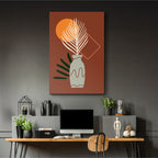 Abstract Boho Arch & Leaf - 2