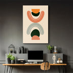 Abstract Boho Arch & Leaf - 3