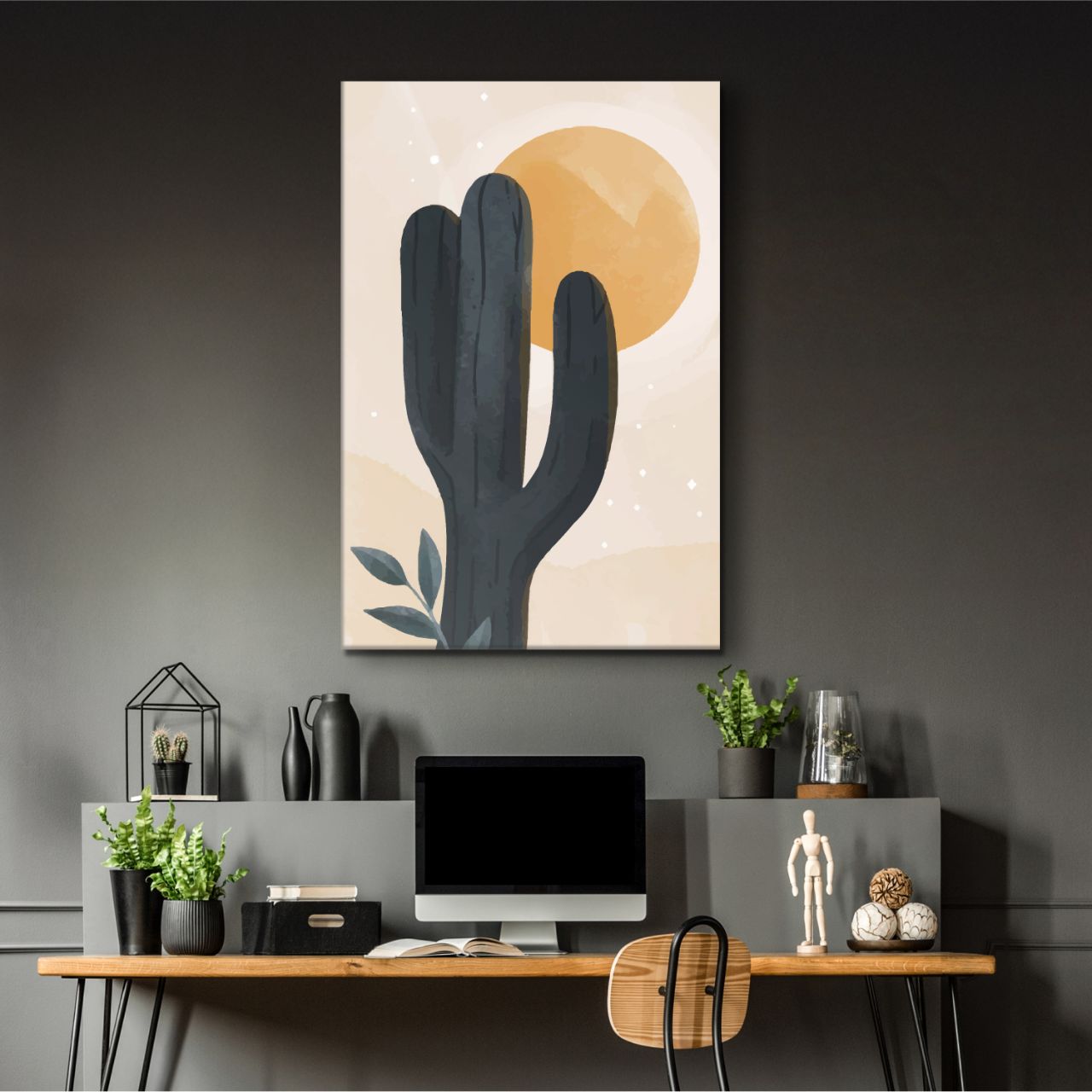 Boho Celestial Cactus - 2