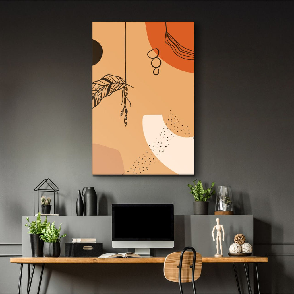 Abstract Boho Terracotta - 3