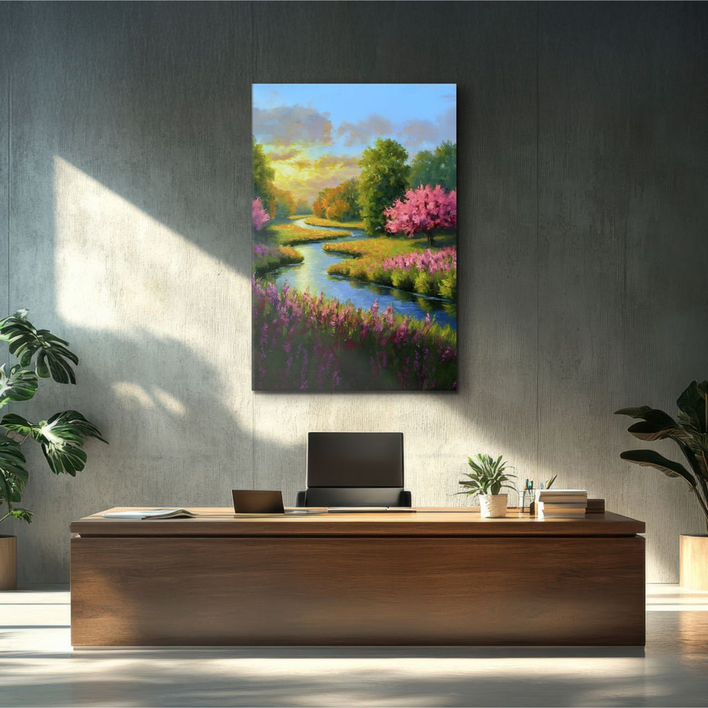 Vibrant River Landscape