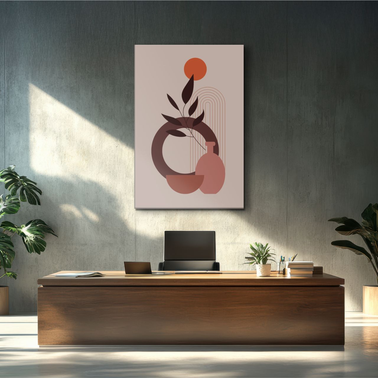 Boho Abstract Shapes - 1