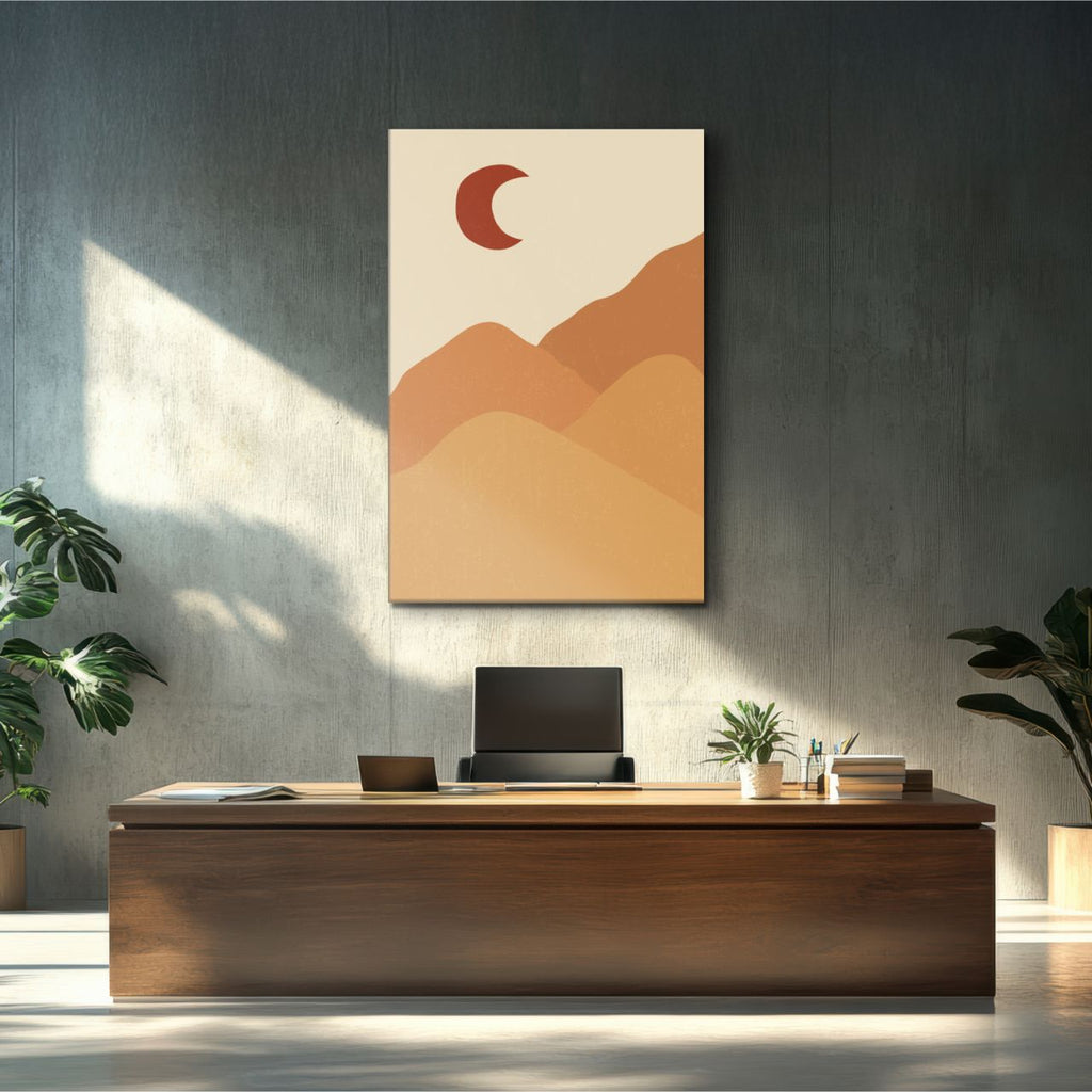 Boho Minimal Mountain - 1