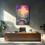 Peaceful Garden Bridge