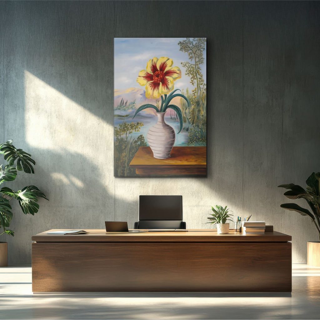 Surreal Floral Landscape