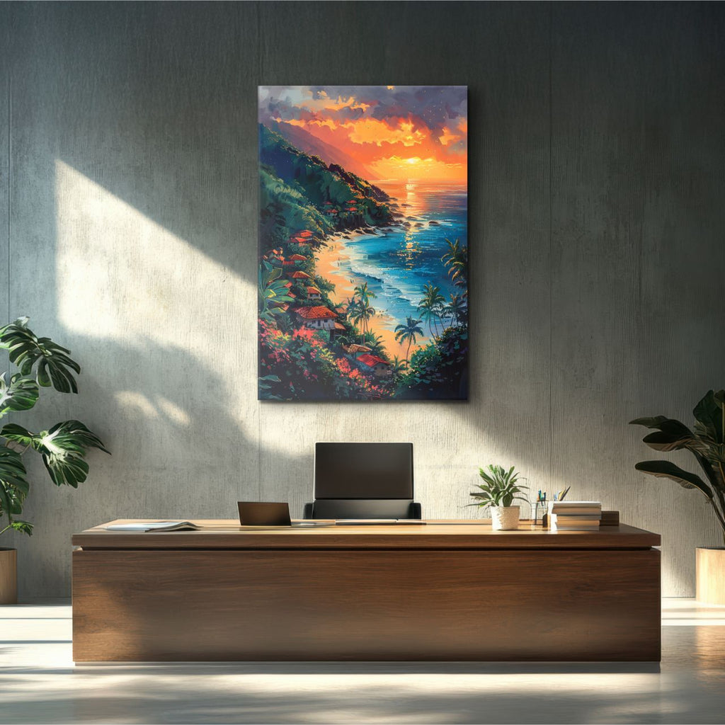 Mountain Moon Forest