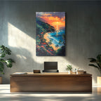 Mountain Moon Forest