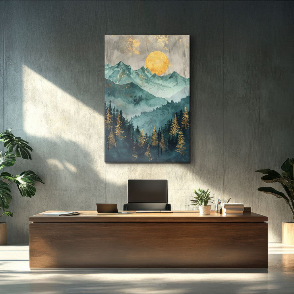 Golden Forest Mountains