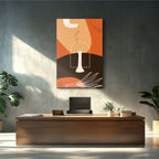 Abstract Boho Terracotta - 1