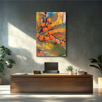 Vibrant Abstract Bloom - 2