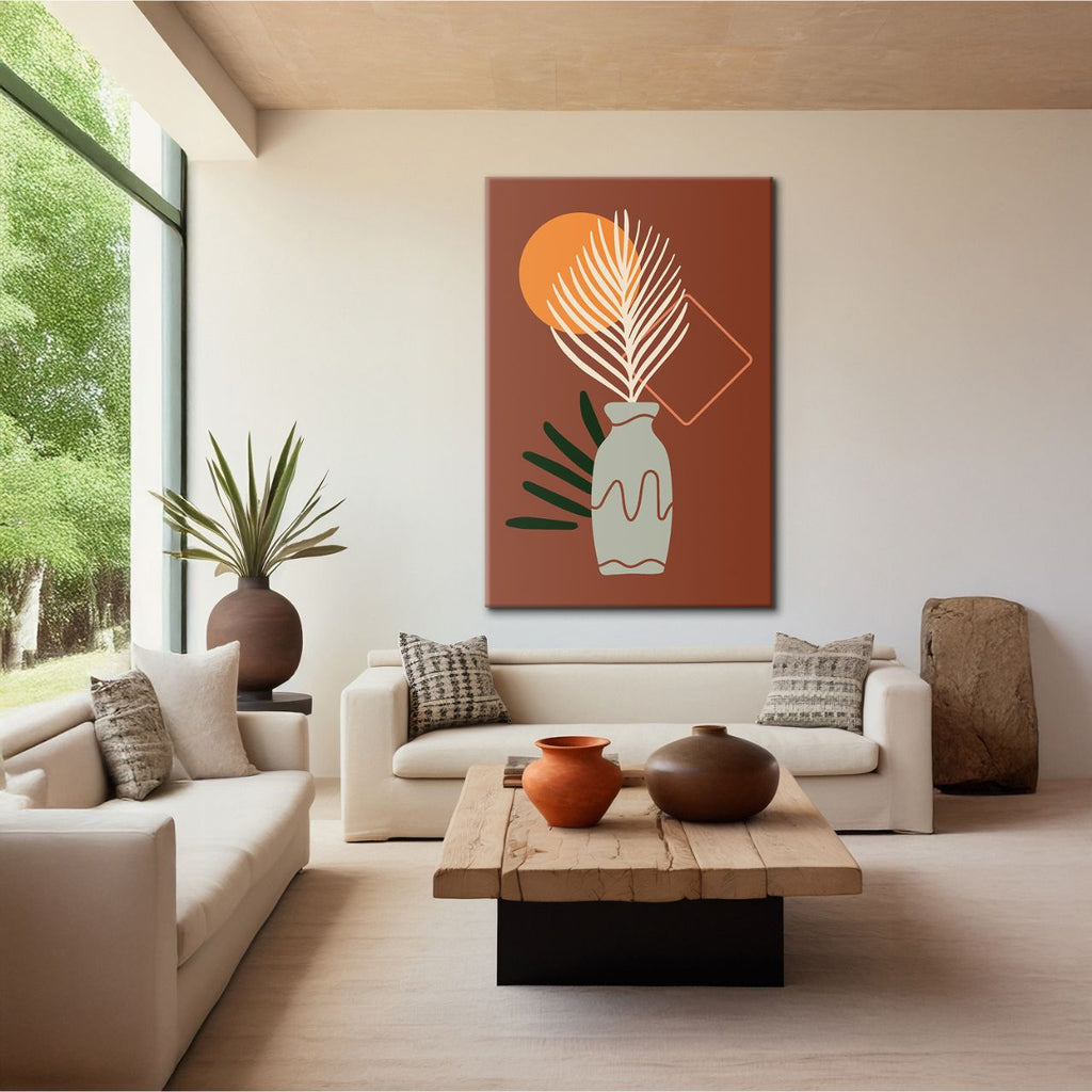 Abstract Boho Arch & Leaf - 2