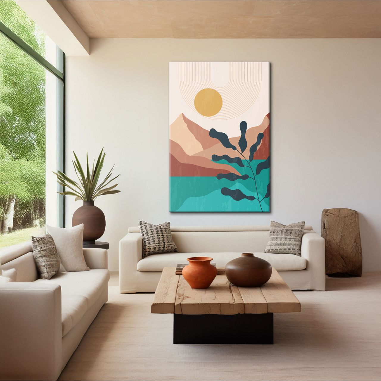 Abstract Boho Landscape - 1