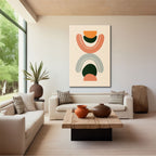 Abstract Boho Arch & Leaf - 3