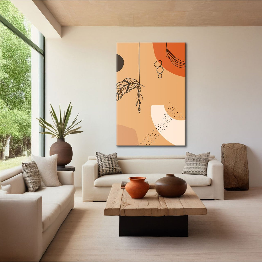 Abstract Boho Terracotta - 3