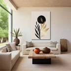 Minimalist Golden Flora - 2