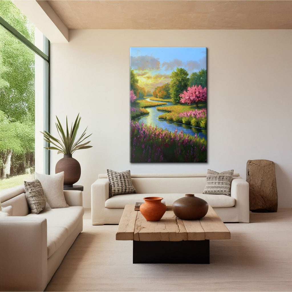 Vibrant River Landscape