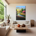 Vibrant River Landscape