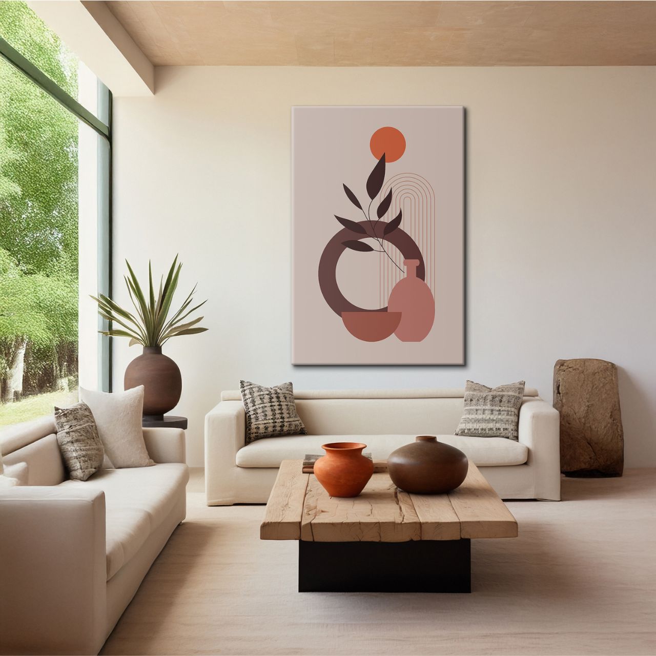 Boho Abstract Shapes - 1