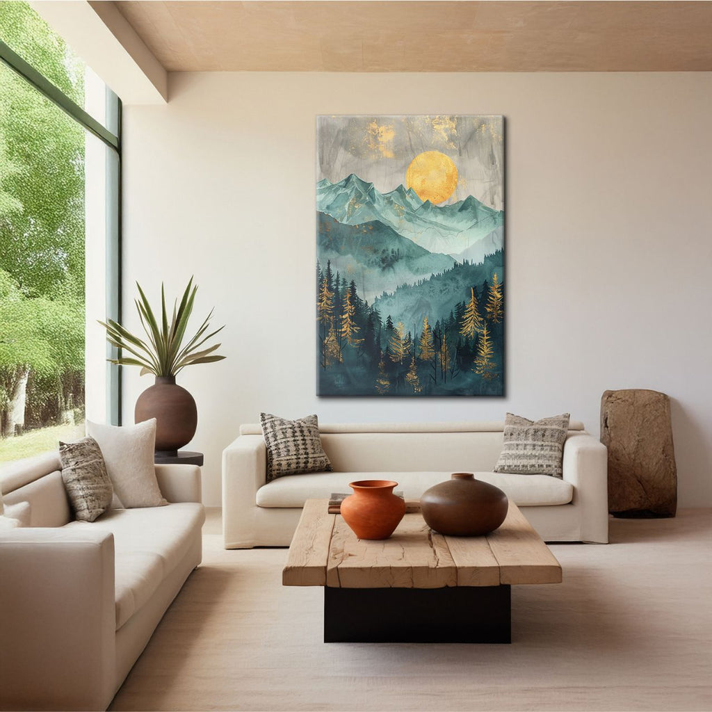 Golden Forest Mountains