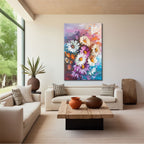 Abstract Hibiscus Blooms