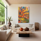 Vibrant Abstract Bloom - 2