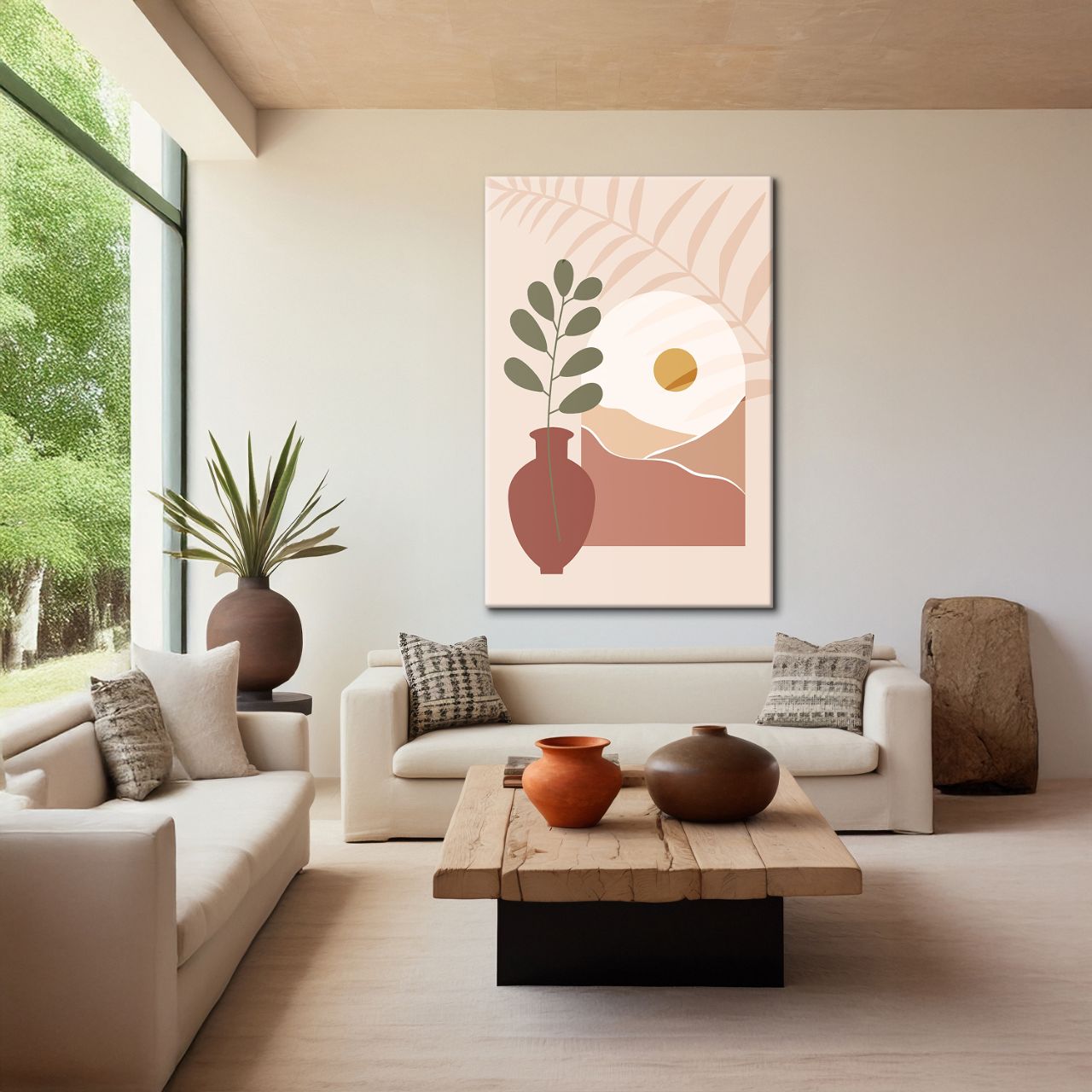 Abstract Boho Landscape - 2