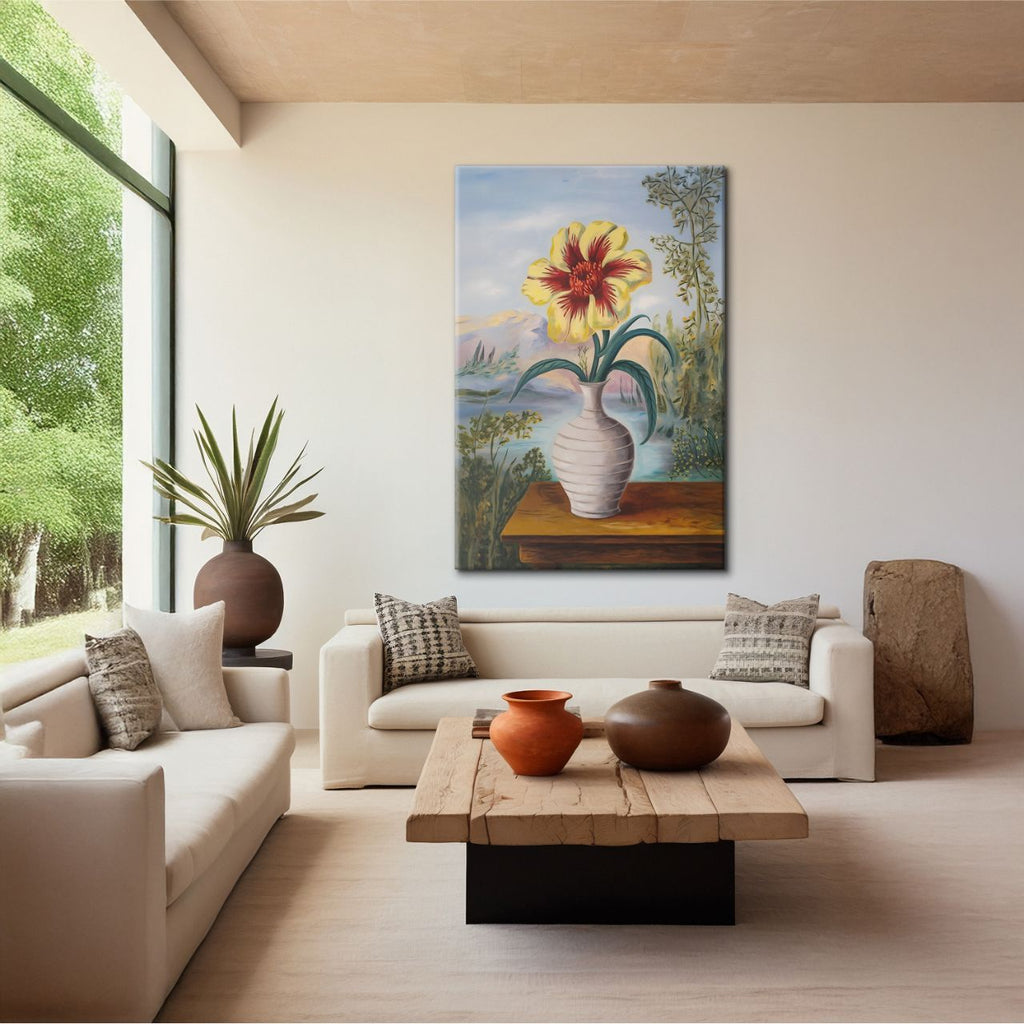 Surreal Floral Landscape