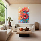 Textured Gerbera Symphony