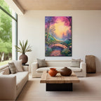 Peaceful Garden Bridge