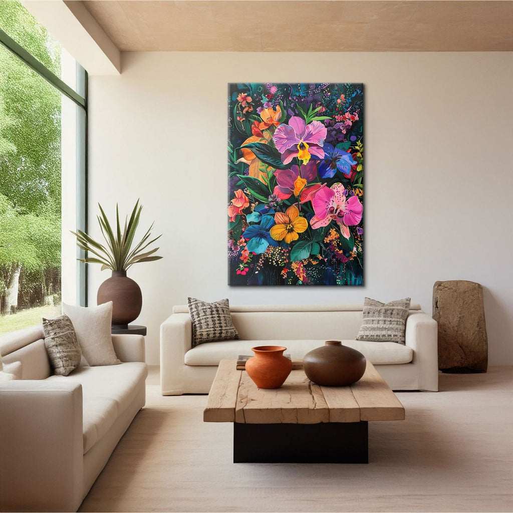 Vibrant Orchid Garden