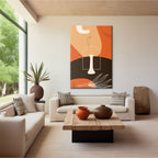 Abstract Boho Terracotta - 1