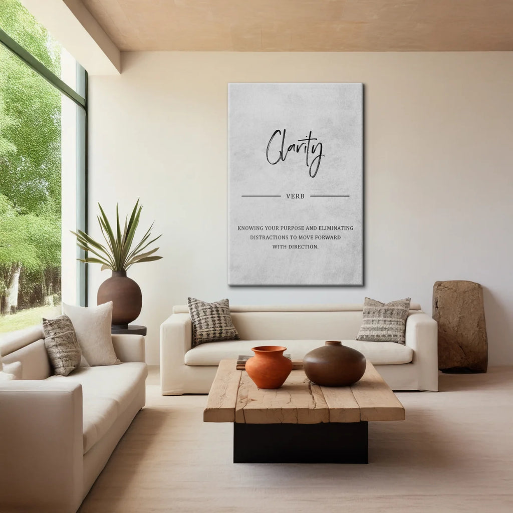 Clarity - Charcoal Black