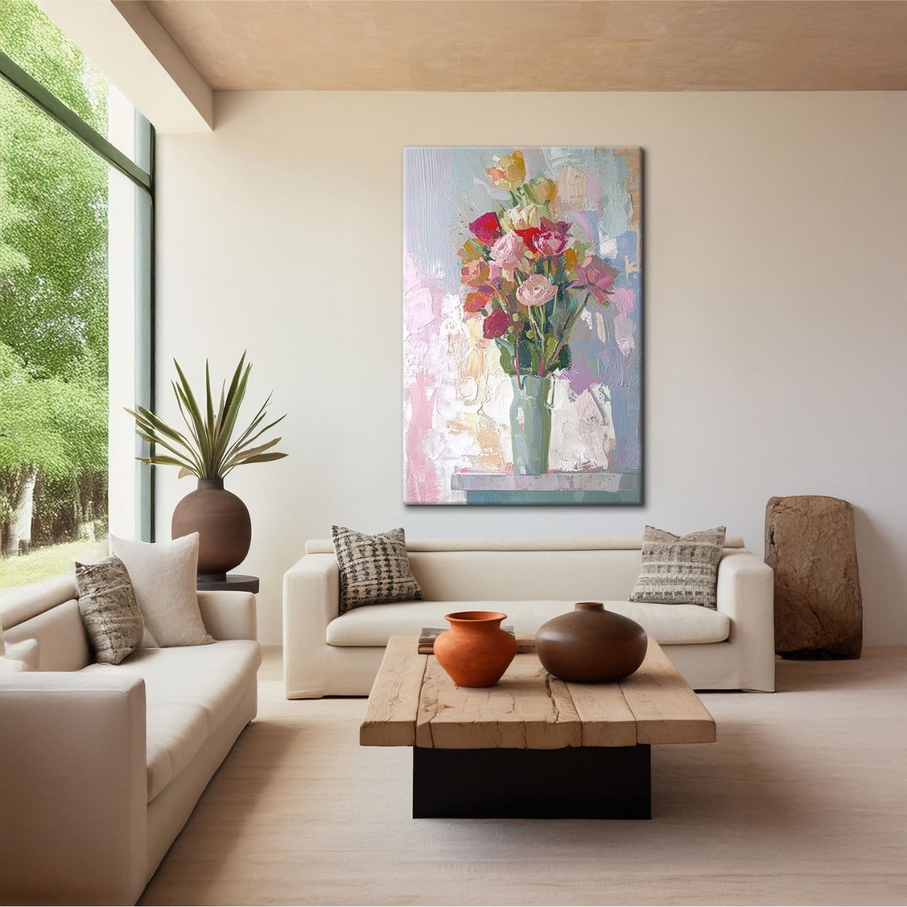 Textured Spring Bouquet